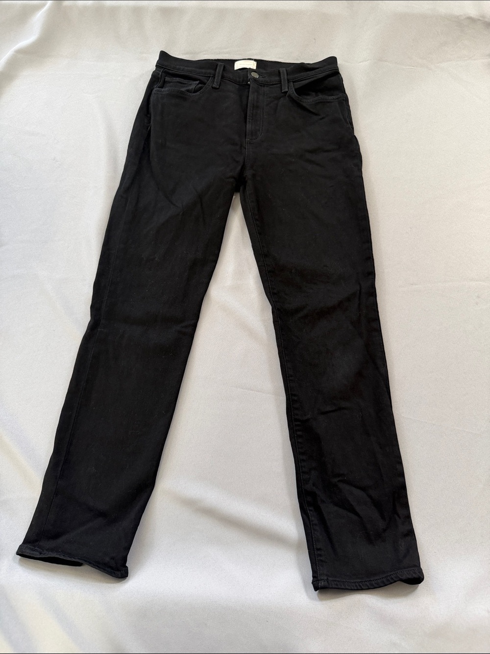 Favorite Daughter The Erin Jeans Black Slim Straight Size 28